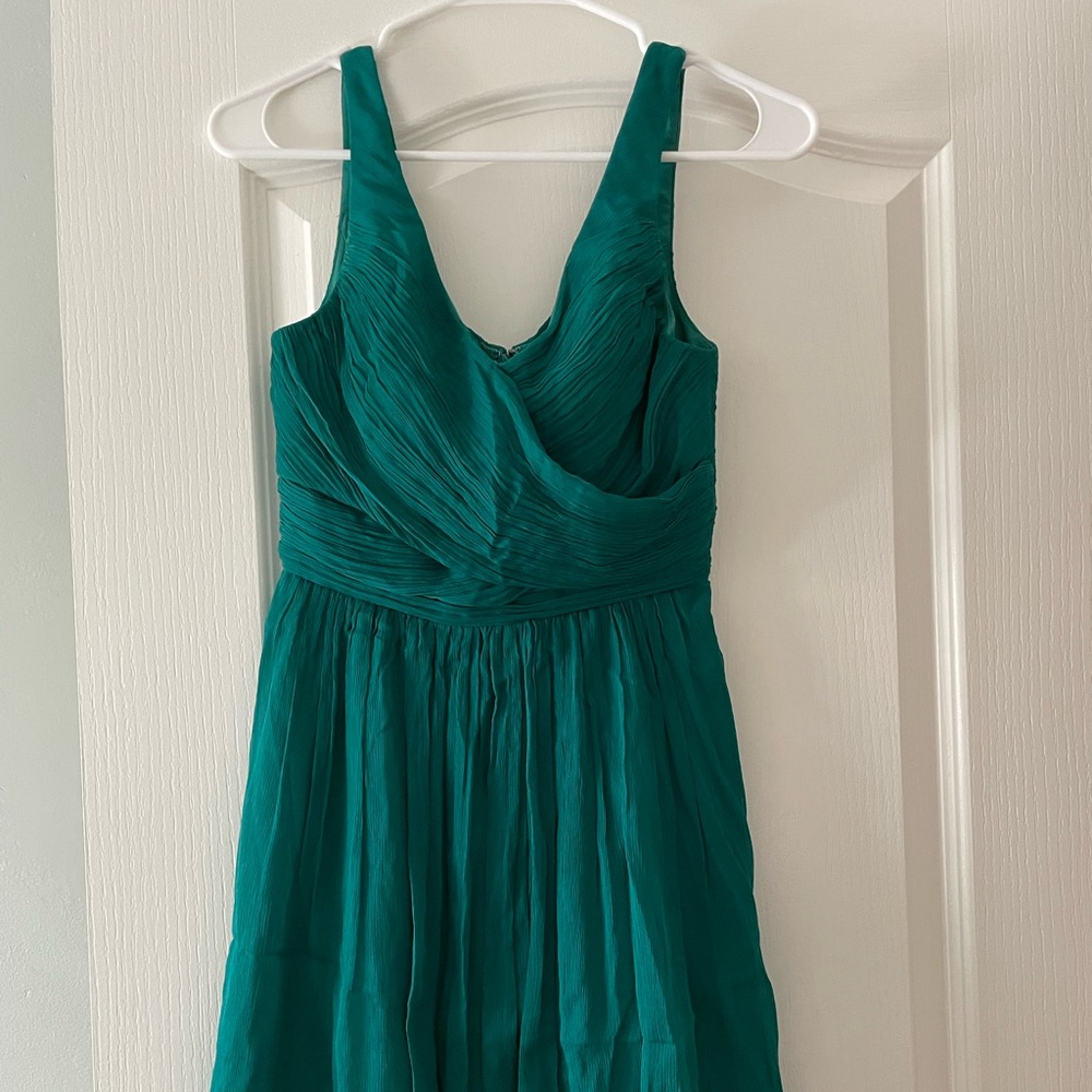 Teal JCrew dress